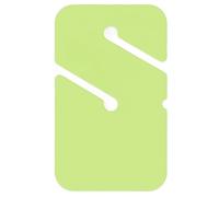 Agatige 4PCS Cave Diving Line Marker, Rectangular Shape Glow in the Dark Guide Scubas Rope Indicators Line Marker Compact Easy Visibility Wreck Diving Line Marker for Underwater (Fluorescent Yellow)