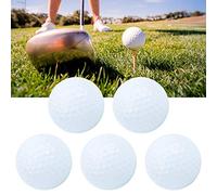 Agatige 5Pcs/Set Floating Golf Balls, 42.67mm/1.68in Diameter Floating Practice Golf Balls Water Golf Ball Practice Floater Golf Balls Sports Training Accessory for Indoor Outdoor