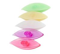 Agatige 5PCS Tatting Shuttle Sets, Plastic Tatting Shuttle Sets Tatting Shuttles Lacemaking Tools for DIY Handmade Craft Crocheting Knitting(12039)