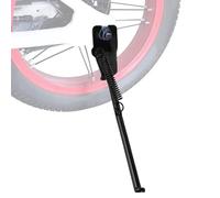 Agatige Bicycle Kickstand, 12", 14", 16", 18", 20" Bike Kickstand Kids Bicycle Parking Kickstand Rear Side Bicycle Kick Stand for 12-20 Inch Mountain Bike/Road Bike/BMX/MTB (20", Black)