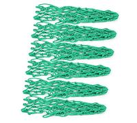 Agatige Billiards Table Pocket, 6Pcs Green Snooker Mesh Pockets Nylon Billiards Net Bag Replacement Pool Table Pockets Bumper Professional Snooker Accessories for Replacing