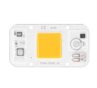 Agatige COB Lamp Panel, 20W/30W/50W 220V LED COB Chip Lamp Panel Welding-Free LED Integrated Chip Light Panel Bulb Flood Lamp for DIY Projector (30W, Warm Light)