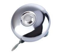 Agatige Double-Sided Bike Bell, Retro Metal Handlebar Ring Cycling Clear Sound Alarm, Safety Cycling Loud Ring Accessories Horn for Cycling, Camping, Training, Trips, 5cm/1.96"