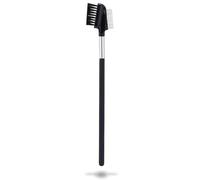 Agatige Double Sided Eyebrow Eyelash Brush, 3 Head Makeup Grooming Tool Eyebrow Eyelash Shaper Comb Eyelash Comb Separator for Grooming and Shaping Brows