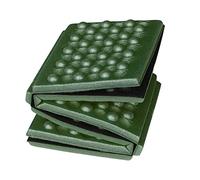 Agatige Foldable Stadium Seat Pad, 39 * 28.5 * 0.9cm Portable Beehive Camping Foam Pad Sitting Mat Cushion for Hiking Picnic Outdoor Bleachers (OD Green)