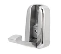 Agatige Folding Coat Hooks, 13lb Bearing Load 2 X 1.14in Towel Hooks Space Saving Stainless Steel Hat Wall Hook for Boat Yacht Rv Marine Theater