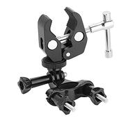 Agatige Handlebar Camera Mount, Outdoor Bicycle Handlebar Action Camera Gimbal Stabilizer Holder Clamp Camera Mount Clamp for Cycling Bikes Motorbikes