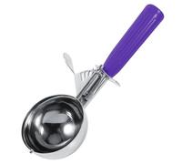Agatige Ice Cream Scoop, Stainless Steel Cookie Fruit Scoopers Melon Baller with Trigger Release for Ice Cream, Melon, Cookie Dough, & Meatballs (4.2cm)
