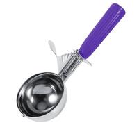 Agatige Ice Cream Scoop,Stainless Steel Fruit Scoop Melon Baller with Trigger Release for Ice Cream, Melon, Cookie Dough, & Meatballs (4.2cm)