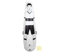 Agatige Inflatable Football Dummy, Portable Quick Inflation and Deflation Tackling Dummies for Football Soccer Training Poles Inflatable Dummy for Children Adults
