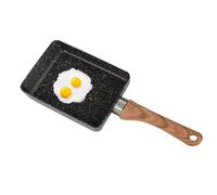 Agatige Japanese Omelette Pan, Nonstick Tamagoyaki Pancake Egg Small Frying Pan for Induction Cooker Gas Stove, 14.0 x 5.1inch