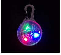 Agatige LED Dog Collar Light, Light Up Dog Light Tag Pendant for Night Walking