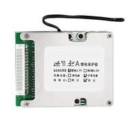 Agatige Lithium Battery Protection Board, 14S 30a Lithium Battery Protection Board 3.7V Li Ion Cell BMS PCB Board Boost Step Up Power Supply Module Drill Motor