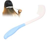 Agatige Long Reach Handled Comb, Soft Long Reach Hairbrushes Disability Hair Brush Curved Handles Comb Beauty Hair for Elderly and Hand-Disabled People, Not Need to Lift Hand