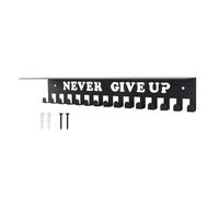 Agatige Medal Hanger, Wall Mount Iron Medal Holder Display Trophy Display Hanger Trophy Shelf Entranceway Key Rack For Home Entryway (L)