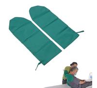 Agatige Patient Slide Sheet Gloves, Transfer Slide Sheet Hand Cover Reusable Anti Slip Bedridden Patient Aid Assit Leverage Turn over Patient Turning Device for Patient Turning Repositioning