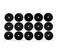 Agatige Pool Table Marker Dots, Billiard Point Stickers, Snooker Spot Stickers Pool Ball Position Markers Billiards Spot Point Sticker White Ball Locator Accessories (15Pcs American Point 35mm)