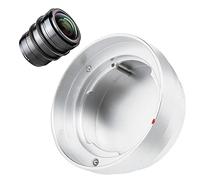 Agatige Rear Lens Cap, Alloy Portable Camera Rear Lens Cap Dust Cover Protector Outdoor Photography for DKL Mount