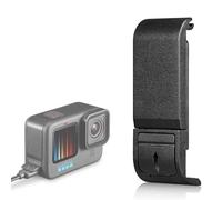 Agatige Replacement Side Door Battery Cover, Pass Through Battery Door Cover with Type-C Charging Port, Waterproof Camera Repair Part Accessories for Hero 10 9 Black Action Camera Model