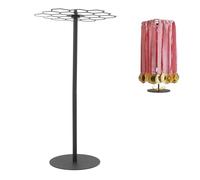 Agatige Rotatable Medal Hangers Display, Carbon Steel 45+ Capacity Tabletop Medal Holder Rack Awards Stand for Sports Marathon Races Cheer