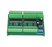 Agatige RS485 Input Controller, 32 Channel DIN Rail Isolated PLC Switch Quantity Acquisition Board for Long Haul Data Communication (PNP con concha)