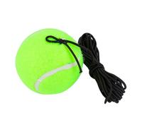 Agatige Tennis Ball, Tennis Beginner Training Ball 4M Elastic Rubber String Lightweight Soft Safe Waterproof Youth Tennis Balls for Single Practice