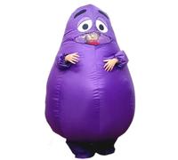 AGBIEEGNE Grimace Costume for Kids Boys Girls Inflatable Halloween Costumes Blow Up Birthday Gifts Cosplay Party