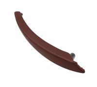 AGBLAYDVEW Inner Door Handle for BMW X5 X6 E70 E71 E72 2007-2014 Left Right Interior Passenger Door Pull Handle Leather Outer Cover Replacement Window Switch Armrest Panel(Red Brown Right)
