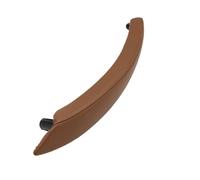 AGBLAYDVEW Inner Door Handle for BMW X5 X6 E70 E71 E72 2007-2014 Left Right Interior Passenger Door Pull Handle Leather Outer Cover Replacement Window Switch Armrest Panel(Sattel Brown Left)