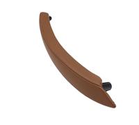 AGBLAYDVEW Inner Door Handle for BMW X5 X6 E70 E71 E72 2007-2014 Left Right Interior Passenger Door Pull Handle Leather Outer Cover Replacement Window Switch Armrest Panel(Sattel Brown Right)