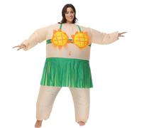 AGCOAH Inflatable Dinosaur Costume Adult Inflatable T Rex Funny Blow up Halloween Costume Party Cosplay, Hawaii, Large