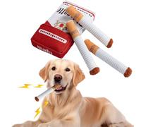 agctrler Cigarette Dog Toy, Squeaky Dog Toys for Boredom, Funny Toys for Small to Medium Breed Birthday Gift for Pet