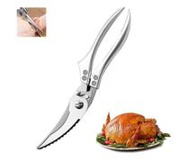 agctrler Poultry Scissors Stainless Steel Dot Christmas Meat Scissors Versatile Poultry Scissors More Cutting Power Kitchen Scissors Stainless Steel Sharp Professional