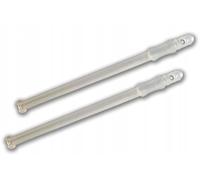 agdom24h_parts Espresso Machine Milk Suction Hoses, 2 Pieces, Transparent, compatible with Delonghi Dinamica ECAM