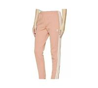 (Age 10-11 Years (Height 146cm)) adidas Original Junior Track Pants Glow Pink Peach