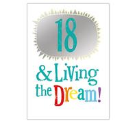 Age 18 Birthday Card, 18th Birthday Card, Card for 18th Birthday