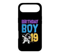 Age 19 Year Old Birthday Boy Dabbing Space Exploration Theme Case for iPhone Air