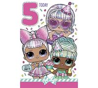 Age 5 LOL Surprise Card, Happy 5th Birthday Card