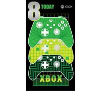 Age 8 Birthday Card, Xbox Age 8 Birthday Card, Birthday Card for Age 8 Xbox, 8th Birthday Card