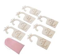 Age Closet Dividers for Hangers, Wooden Month Markers | Hangs on Closet Rods, Smooth Surface, Time-saving Sorting, Nursery Setup, for Boy Girl and Expecting Parents