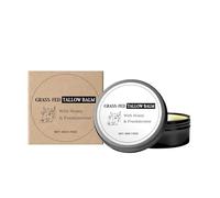 Age-Defying Tallow Balm - Tallow Face Moisturizer - Organic Olive Oil, Frankincense, Beeswax, Grass-Fed Tallow and Honey Balm - Nourishing Skin Care 60g