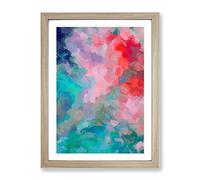 Age In The End Abstract Framed Print | A2 Oak Framed Wall Art | Ready to Hang | Abstract Fantasy Picture | Living Room Bedroom Lounge Office