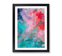 Age In The End Abstract Framed Print | A3 Black Framed Wall Art | Ready to Hang | Abstract Fantasy Picture | Living Room Bedroom Lounge Office