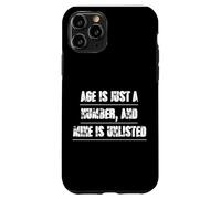 Age Is Just A Number Funny Senior Citizen Case for iPhone 11 Pro