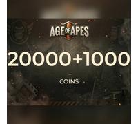 Age of Apes - 20,000 + 1,000 Coin Direct Top-Up - GLOBAL
