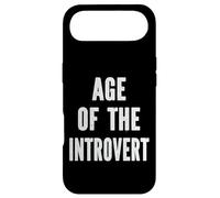 Age Of The Introvert Funny Introvert Socially Awkward Quote Case for iPhone Air