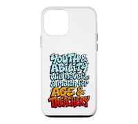 Age & Treachery Cartoon s Wise Adult s Sarcasm Quote Case for iPhone 12 mini