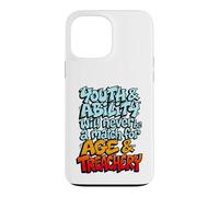 Age & Treachery Cartoon s Wise Adult s Sarcasm Quote Case for iPhone 13 Pro Max