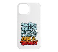 Age & Treachery Cartoon s Wise Adult s Sarcasm Quote Case for iPhone 14