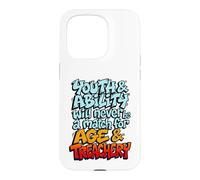 Age & Treachery Cartoon s Wise Adult s Sarcasm Quote Case for iPhone 15 Pro